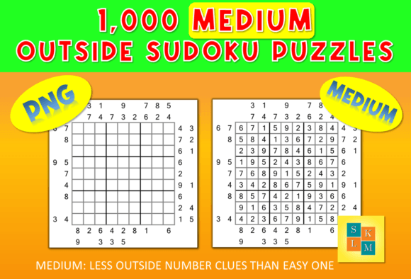 A Fresh Take on Logic Puzzles: Working with 1,000 Medium Outside Sudoku