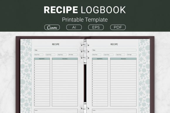 Recipe Logbook Printable Template: A Practical Tool for Every Home Cook and Creator