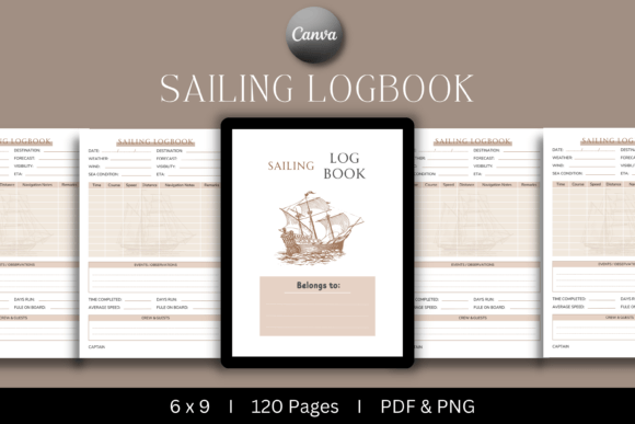 Streamlining Your KDP Business with a Ready-Made Sailing Logbook Interior